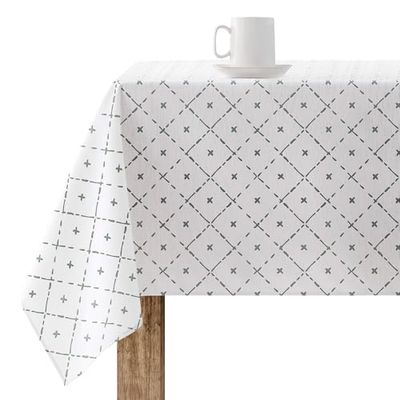 BELUM Nappe en Toile cirée Anti-Taches en résine 200 x 140 cm | Nappe en Toile cirée rectangulaire en résine | Nappe de Table Cuisine en résine