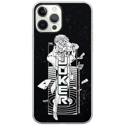 ERT GROUP etui na telefon Iphone 12 PRO MAX, case oryginalny i oficjalnie licencjonowany przez DC, wzór Joker 025, optymalnie dopasowane, plecki z TPU