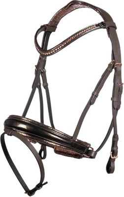 HKM Sofia Bridon Brun/Rose Poney