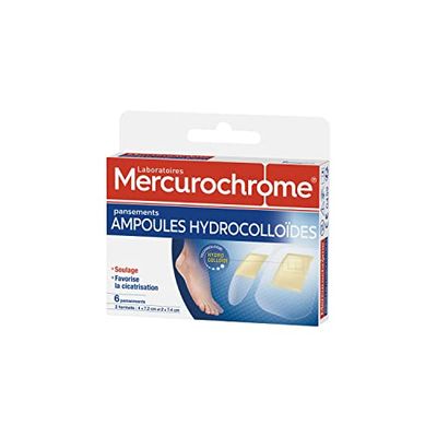 Mercurochrome Medicazione fiale idrocolloidi Mercurocromo -x6