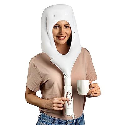 Proficare, PC-HTH 3003, Seche cheveux professionnel - Sèche Cheveux - Diffuseur seche cheveux - sèche-cheveux et accessoires, Casque sèche-cheveux 3 en 1 ionique - Avec un sac de rangement - Blanc