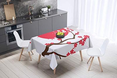 Bonamaison Nappe de Cuisine 145 x 145 cm - Conçu et fabriqué en Turquie