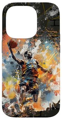Basketball Lovers Kids Hoops Male Team Case for iPhone 14 Pro