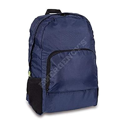 Elite Bags, EMS, Mochila ripstop plegable con funda, azul marino