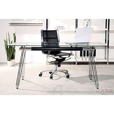 Kare Officia Bureau tafelframe, Andere, zilver, 68 x 115 x 71 cm