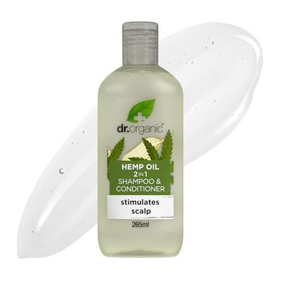 Dr. Organic Shampoing/Apres-Shampoing au Chanvre Bio 265 ml