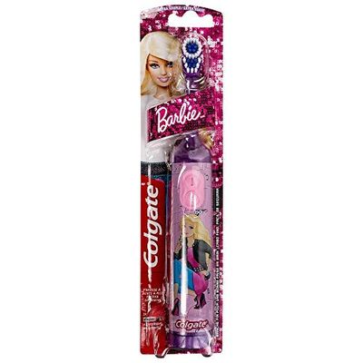 Colgate Brosse à Dents à Pile Barbie - Lot de 3