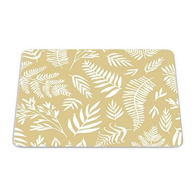 Bonamaison, Rechthoek digitaal bedrukte muismat, antislip onderkant, voor kantoor en thuis, afmetingen: 22x18 cm
