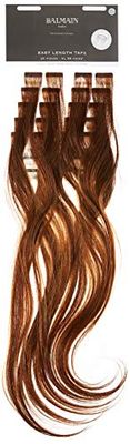 Balmain Easy Length Tape Extensions Human Hair 20-Pieces, 55 cm Length, 6G.8G Dark Gold Blonde, 82 g