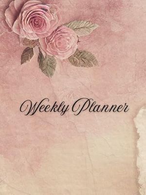Vintage Weekly Journal: Planner/Organizer/To do list/200 pages