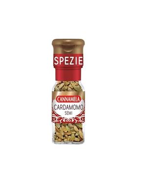 Cannamela - Linea Oro, Cardamomo in semi, Confezione da 15g. Ideale per carne, verdure, dolci, caffè, thè e caffè