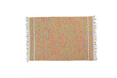 Dmora Tapis Ontario moderne, style kilim, 100% coton, multicolore, 200x140cm
