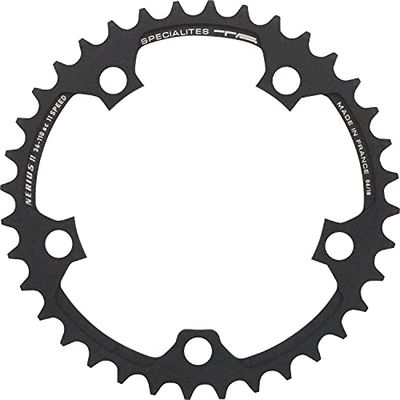 Spécialités TA Nerius Campagnolo Compact 110 stuks, 11 versnellingen, uniseks, zwart, binnenkant 42t