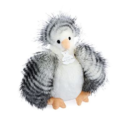 Histoire d'ours - Les champêtres Chics - Les Poulettes - Peluche Poule Blanche - Blanc - 20cm - Cadeau Naissance - HO3217