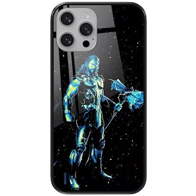 ERT GROUP etui na telefon Apple Iphone 13 MINI, case oryginalny i oficjalnie licencjonowany przez Marvel, wzór Thor 004, wykonany z hartowanego szkła, etui ochronne