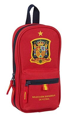 Espagne de Football, Rouge, Plumier Mochila, Trousse à Dos