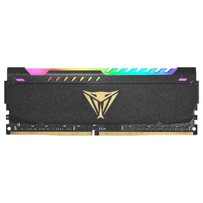 Patriot Viper Steel RGB Modulo Singolo DDR4 RAM LED 16GB (1 x 16GB) 3600MHz Black
