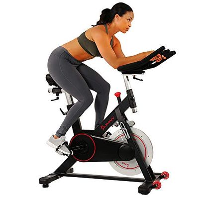 Sunny Health & Fitness SF-B1805 Cyclette Unisex - Adulto Nero Taglia Unica