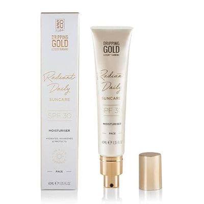 Protezione solare della marca Dripping Gold ideale per donna