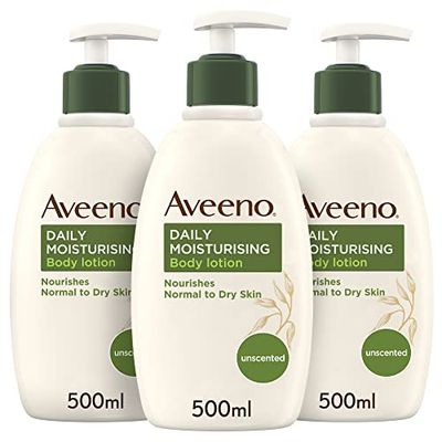 Aveeno Baby Daily Care Moisturising Lotion (150ml) and Gentle Bath and Wash (400ml), Moisturising Body Lotion and Wash for Newborns and Infants with Dry, Sensitive Skin Prone to Eczema
