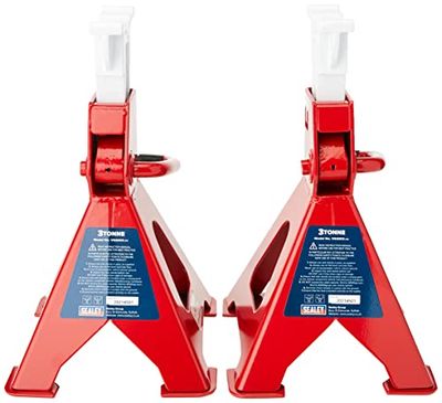Sealey VS2003 Soporte de eje, capacidad de 3 toneladas por soporte, 2 piezas