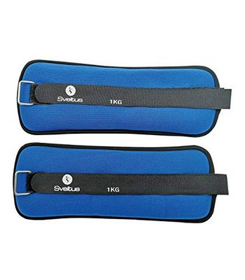 Sveltus Gewicht handbandage, 2 kg, blauw