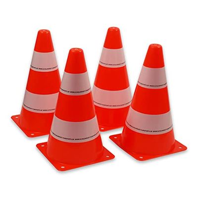 Schildköt Set van 4 Markeringspylons, 4 verkeerskegels, 970134