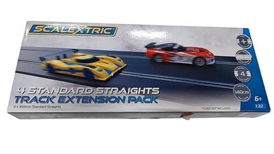 Scalextric 500008526-1:32 Track Extension Pack 4, 4 x 35 cm