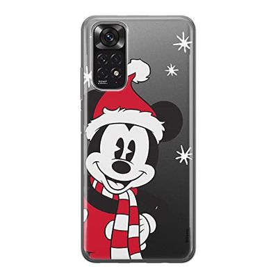 Ert Group custodia per cellulare per Xiaomi REDMI NOTE 11S 4G / REDMI NOTE 11 4G originale e con licenza ufficiale Disney, modello Mickey 039, parzialmente trasparente