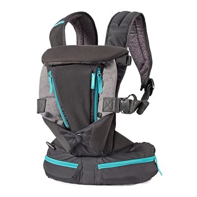 INFANTINO Carry On Carrier - Ergonomic, expansível, face-in e face-out, carrinho frontal e traseiro para newborns and old babies 8-32 libras / 3,6-14 kg