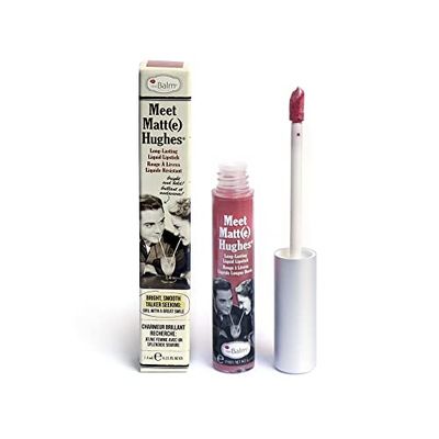 Meet Matte Hughes Long Lasting Liquid Lipstick - Genuine by the Balm for Women - 0.25 oz Lip Gloss