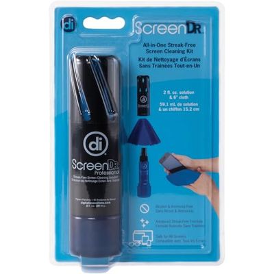 Digital Innovations 4111100 ScreenDr Professional Antimicrobial 2OZ Cleaning Kit