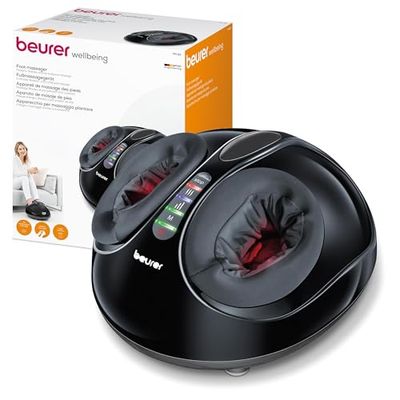 Beurer FM 90 Masażer do stóp, z funkcją kompresji powietrza, funkcją ogrzewania, trzy kombinacje masażu Shiatsu