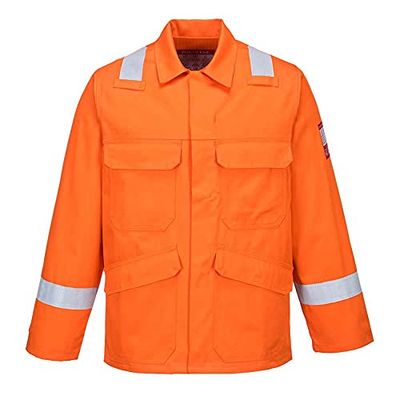 Portwest FR25 Bizflame Plus Jacka, Orange, XL