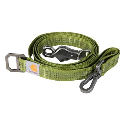 Carhartt Laisse en Nylon Durable pour Chiens, Coutures réfléchissantes pour Plus de visibilité, Vert Mousse (Light Moss), Taille L