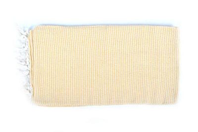 Bonamaison Cotton Pesthemal Lightweight, soft, and absorbent Beach and Bath Towel, 170 X 90 Cm - Manufactured in Turkey