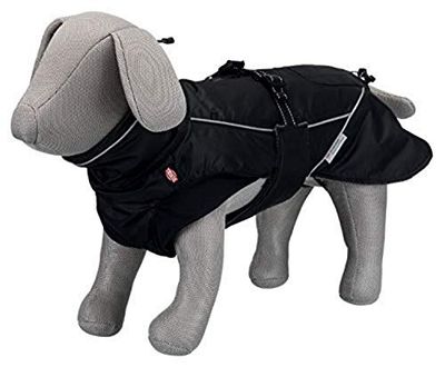 Trixie Giacca Cane Braccio Mascotas - Giacca Gilet impermeabile Cane Accessori Brizon Taglia S 33 cm Nero