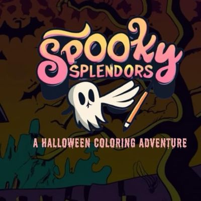 pooky Splendors: A Halloween Coloring Adventure