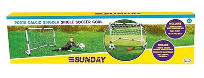 ODS Sunday Porta Calcio 120 cm, Colore Bianco, 47014
