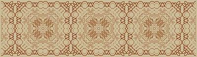 Doge Milano Chemin de cuisine, 100% Made in Italy, Tapis antitache avec impression numérique, Chemin de table antidérapant et lavable, Modèle Vintage - Nevada, 240x52 cm