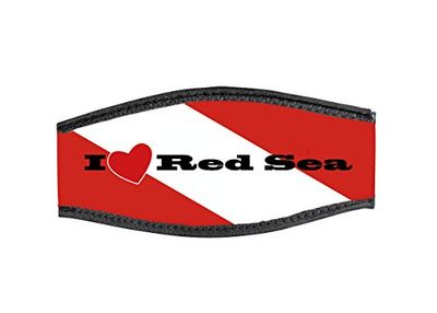 Best divers Correa Máscara de Neopreno, Doble Velcro, Mar Rojo