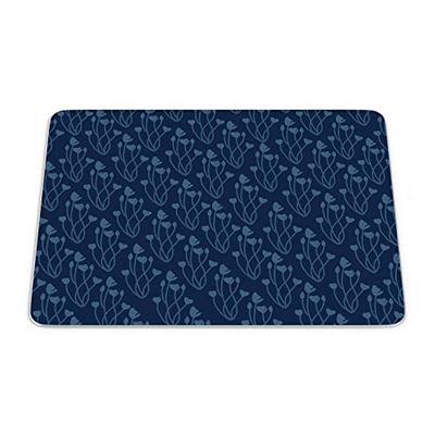 Bonamaison, Alfombrilla de ratón Rectangular con impresión Digital, Antideslizante, para Oficina y hogar, tamaño: 22 x 18 cm