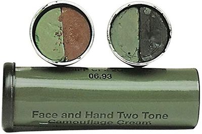 Lápiz de maquillaje BRIT.TARNSCHMINKTICER, negro y verde oliva