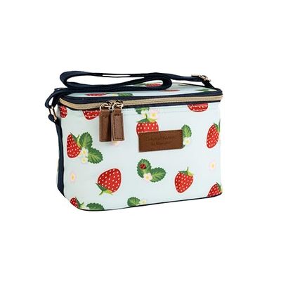 Strawberries & Cream Personal Coolbag Aqua 4L