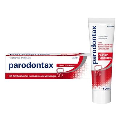 Parodontax Dentifricio sbiancante completo, 3 x 75 ml, dentifricio per problemi gengivali