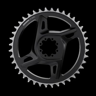 Sram X-Sync Red E1 Road Växellåda, Svart/Silver, 46 Tänder