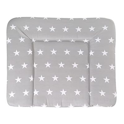 Roba Verkleedkussen 'Little Stars', zachte aankleedmat 85 x 75 cm, baby commode kussen PU gecoat