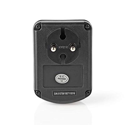 Power Converter - Netvoeding - 230 V AC 50 Hz - 45 W - Randaarde stekker - Zwart