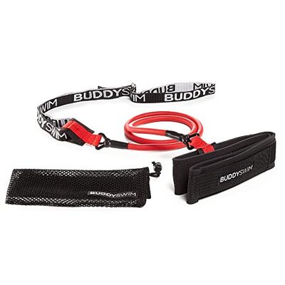 BUDDYSWIM simträningsbälte. Motståndsgummiband 1,2 m