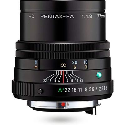 Pentax PENTAX-FA 77mmF1.9 Limited - Telefocale leggero, ad esempio per ritratti con rivestimento HD, per il sistema PENTAX K con sensore da 35 mm, 27880